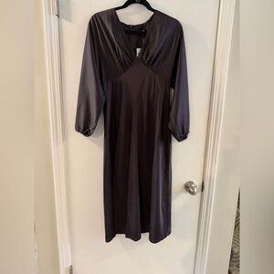 Banana Republic Brown Long Sleeve Dress